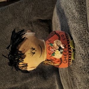 Vintage doll, says "Please cheer up" Western Union doll 1968